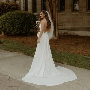 Remarkable Moment White Floral Embroidered Lace-Up Maxi Dress 10